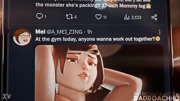 Overwatch Mei Getting Pounded 3d