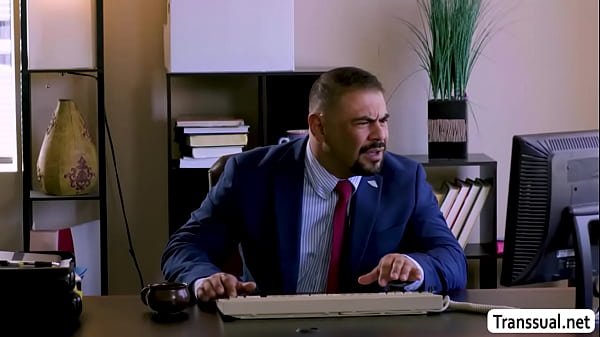 Teacher bareback fucks TS stepdaughters wet asshole