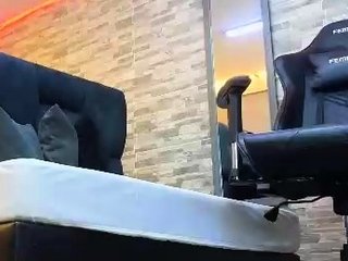 Big tit shemale jerks her long cock